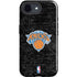 NBA New York Knicks Black Secondary Logo iPhone 16e Impact Case