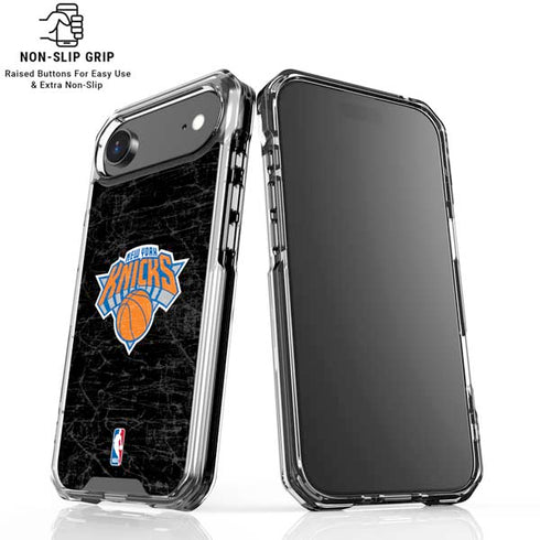 NBA New York Knicks Black Secondary Logo iPhone 17 Air MagSafe Case