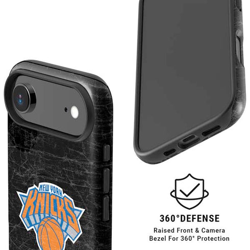 NBA New York Knicks Black Secondary Logo iPhone 17 Air Magsafe Impact Case