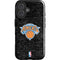 NBA New York Knicks Black Secondary Logo iPhone 17 Impact Case