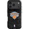 NBA New York Knicks Black Secondary Logo iPhone 17 Pro Impact Case