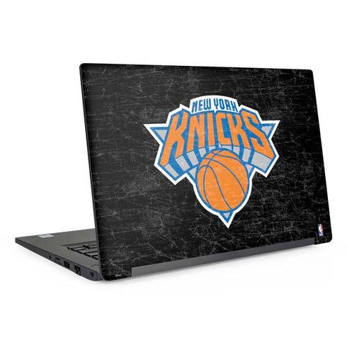 NBA New York Knicks Black Secondary Logo Dell Latitude Skin