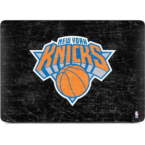 NBA New York Knicks Black Secondary Logo Apple MacBook Air Skin