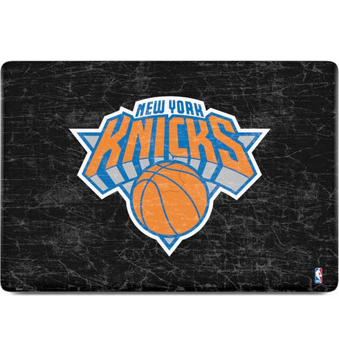 NBA New York Knicks Black Secondary Logo MacBook Skins