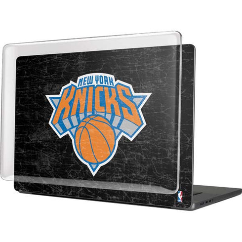 NBA New York Knicks Black Secondary Logo MacBook Cases
