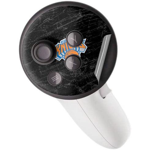 NBA New York Knicks Black Secondary Logo Meta Quest 3S Skin