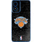 NBA New York Knicks Black Secondary Logo Moto G Play 4G (2024) Skin