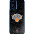 NBA New York Knicks Black Secondary Logo Moto G Play 4G (2024) Skin