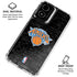 NBA New York Knicks Black Secondary Logo Moto G Power 5G (2024) Clear Case