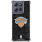 NBA New York Knicks Black Secondary Logo Moto G Stylus 5G (2025) Clear Case