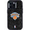 NBA New York Knicks Black Secondary Logo Otterbox Defender iPhone Skin