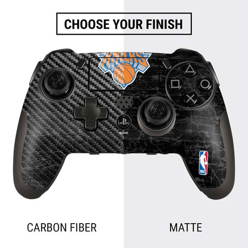 NBA New York Knicks Black Secondary Logo PlayStation Scuf Vantage 2 Controller Skin