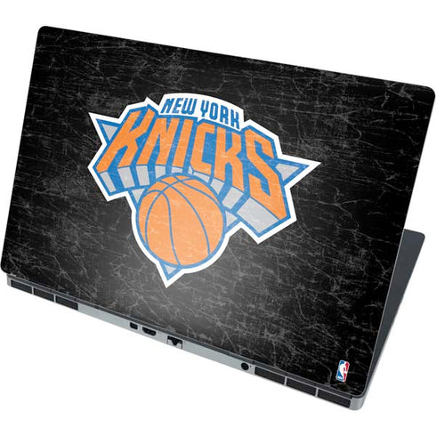 NBA New York Knicks Black Secondary Logo Dell Precision Skin