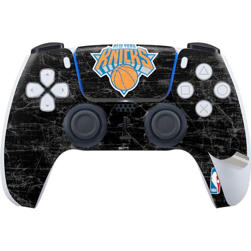 NBA New York Knicks Black Secondary Logo PS5 Pro Bundle Skin