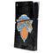 NBA New York Knicks Black Secondary Logo PS5 Slim Digital Edition Console Skin