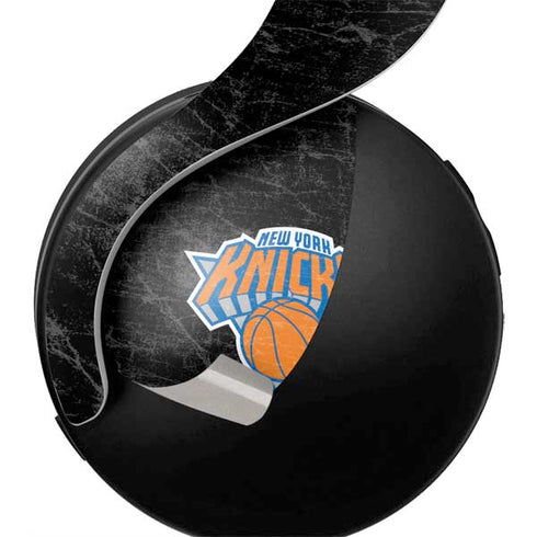 NBA New York Knicks Black Secondary Logo PULSE 3D Wireless Headset for PS5 Skin