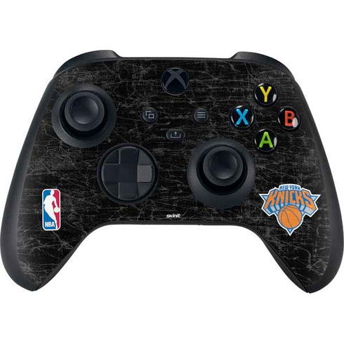 NBA New York Knicks Black Secondary Logo XBox Series X Digital Edition Bundle Skin