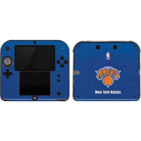 NBA New York Knicks Distressed Nintendo 2DS Skin