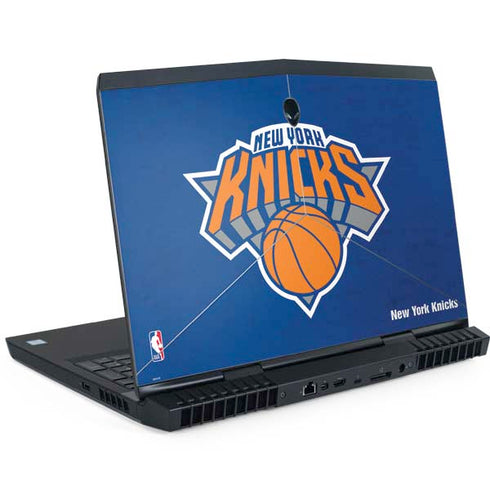 NBA New York Knicks Distressed Dell Alienware Skin