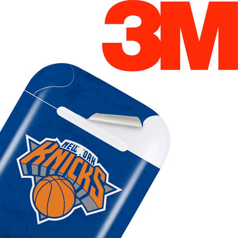NBA New York Knicks Distressed Apple AirPods 2 Skin