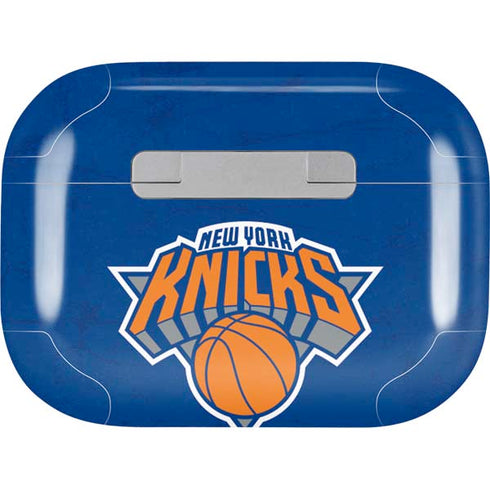 NBA New York Knicks Distressed Apple AirPods Pro Skin