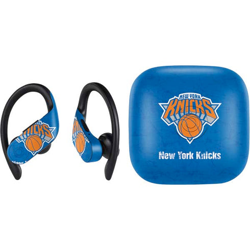 NBA New York Knicks Distressed PowerBeats Pro Skin