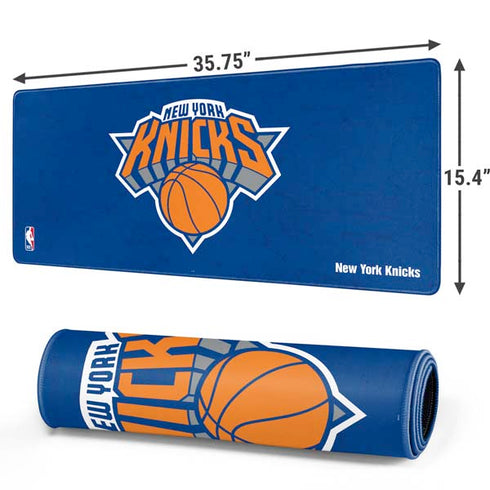 NBA New York Knicks Distressed Gaming Mouse Pad