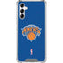 NBA New York Knicks Distressed Galaxy A15 5G Clear Case