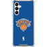 NBA New York Knicks Distressed Galaxy A16 5G Clear Case
