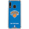 NBA New York Knicks Distressed Galaxy A30 Clear Case