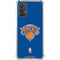 NBA New York Knicks Distressed Galaxy A32 5G Clear Case