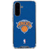 NBA New York Knicks Distressed Galaxy A36 5G Clear Case