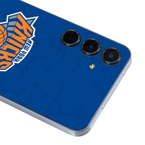NBA New York Knicks Distressed Galaxy A36 5G Skin