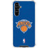 NBA New York Knicks Distressed Galaxy A54 5G Clear Case