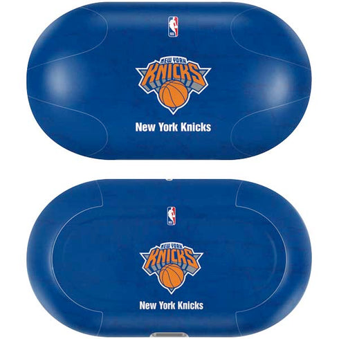 NBA New York Knicks Distressed Galaxy Buds Plus Skin