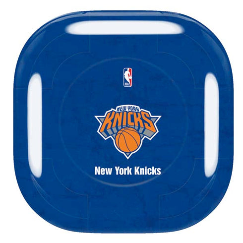 NBA New York Knicks Distressed Galaxy Buds Pro Skin