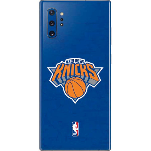 NBA New York Knicks Distressed Galaxy Note 10 Plus Skin