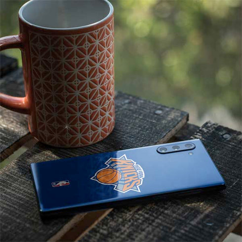 NBA New York Knicks Distressed Galaxy Note 10 Skin