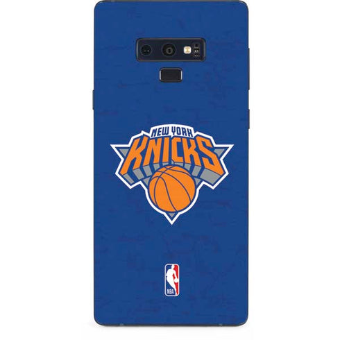 NBA New York Knicks Distressed Galaxy Note 9 Skin