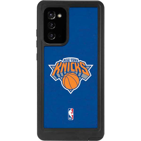 NBA New York Knicks Distressed Galaxy Note20 5G Waterproof Case
