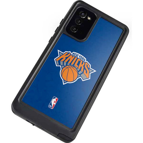 NBA New York Knicks Distressed Galaxy Note20 5G Waterproof Case