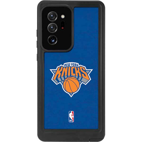NBA New York Knicks Distressed Galaxy Note20 Ultra 5G Waterproof Case