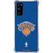 NBA New York Knicks Distressed Galaxy S20 FE Clear Case