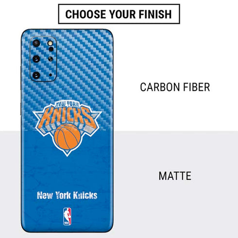 NBA New York Knicks Distressed Galaxy S20 Plus Skin