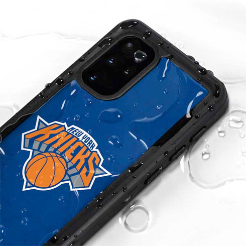 NBA New York Knicks Distressed Galaxy S20 Plus Waterproof Case