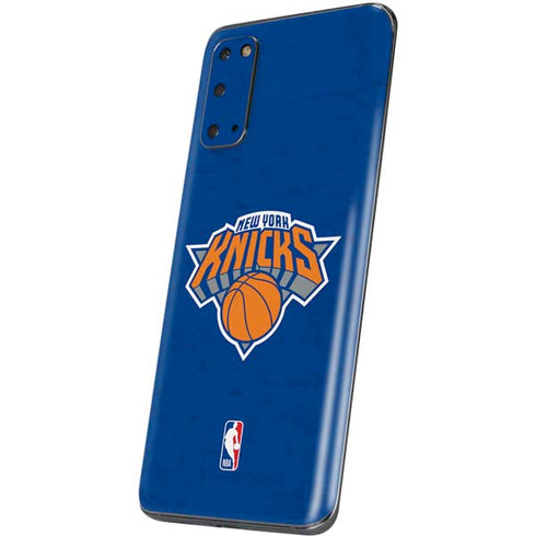 NBA New York Knicks Distressed Galaxy S20 Skin