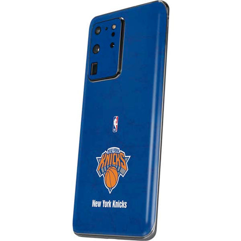 NBA New York Knicks Distressed Galaxy S20 Ultra 5G Skin