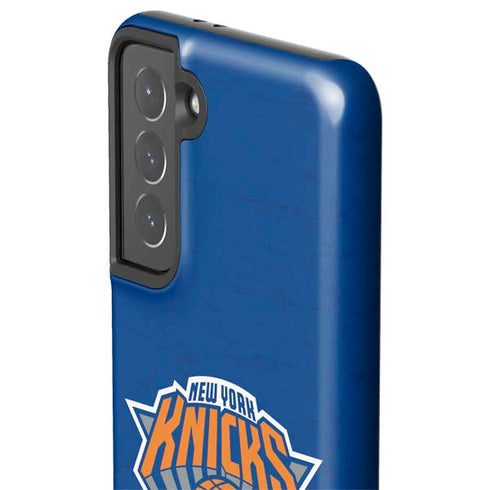 NBA New York Knicks Distressed Galaxy S21 5G Pro Case