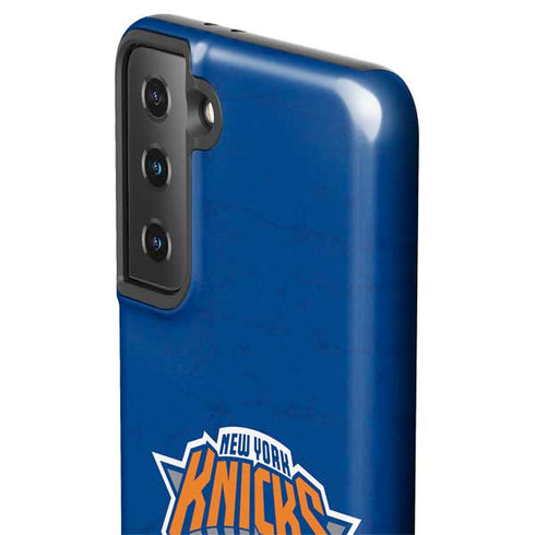 NBA New York Knicks Distressed Galaxy S21 Plus 5G Pro Case