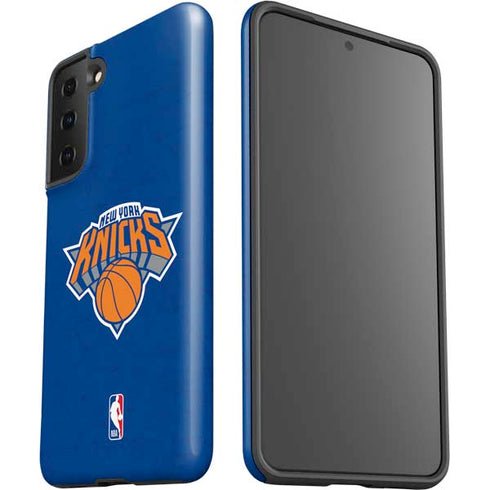 NBA New York Knicks Distressed Galaxy S21 Plus 5G Pro Case